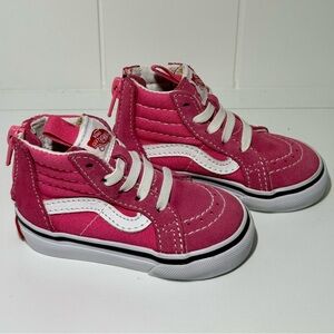 Vans Pink Sk8 High Top toddler size 4